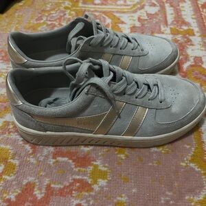 Size US 8 teal women’s Gola CLB114 Grandslam Pearl sneakers